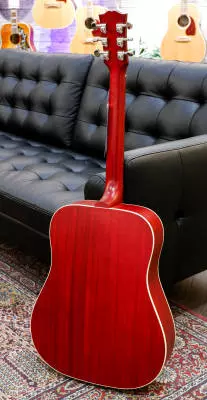 Gibson - Hummingbird Special Acoustic/Electric Guitar - Satin Vintage Cherry Sunburst 2